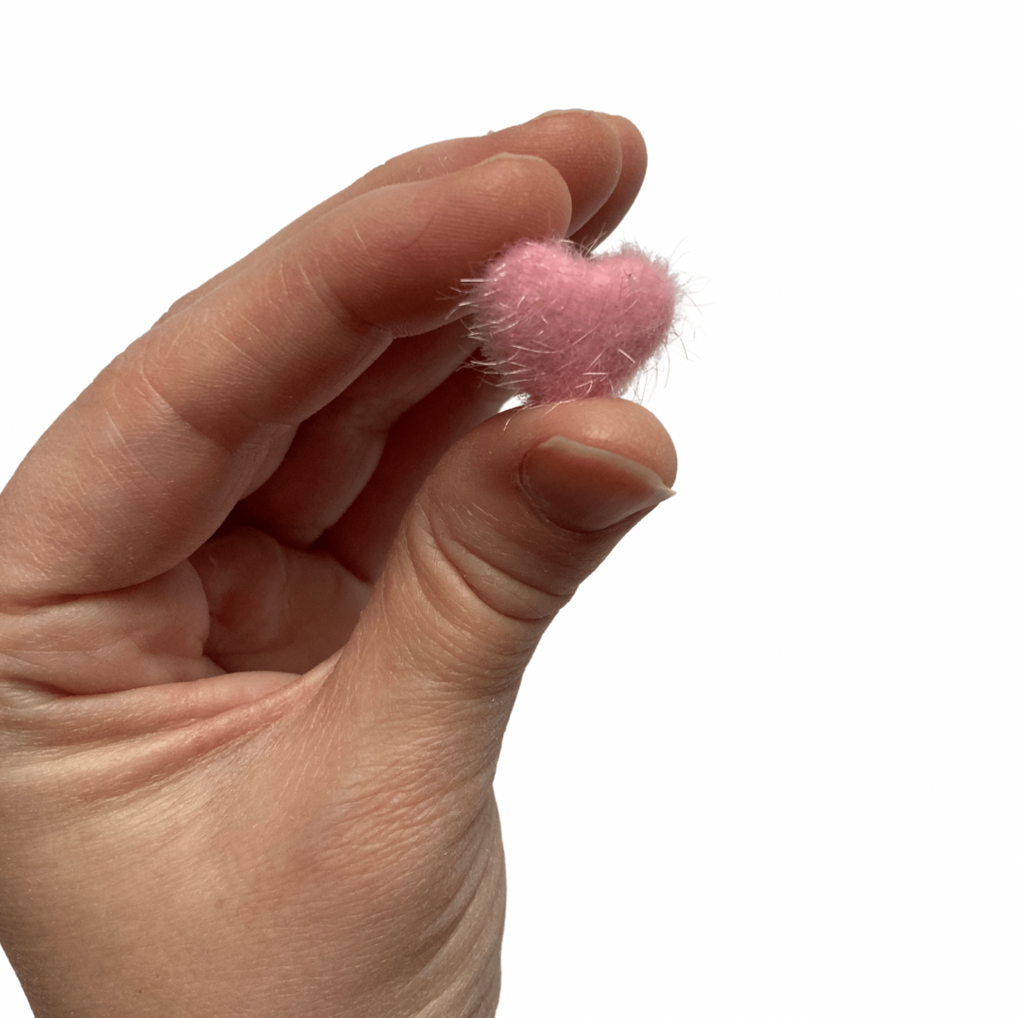 Fuzzy Heart Magnets