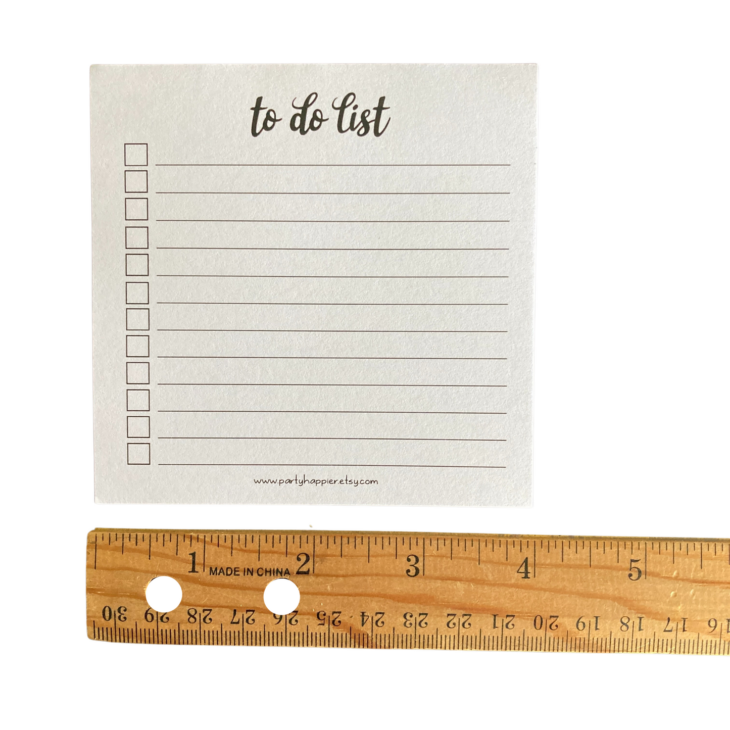 4x4 To Do List Notepad