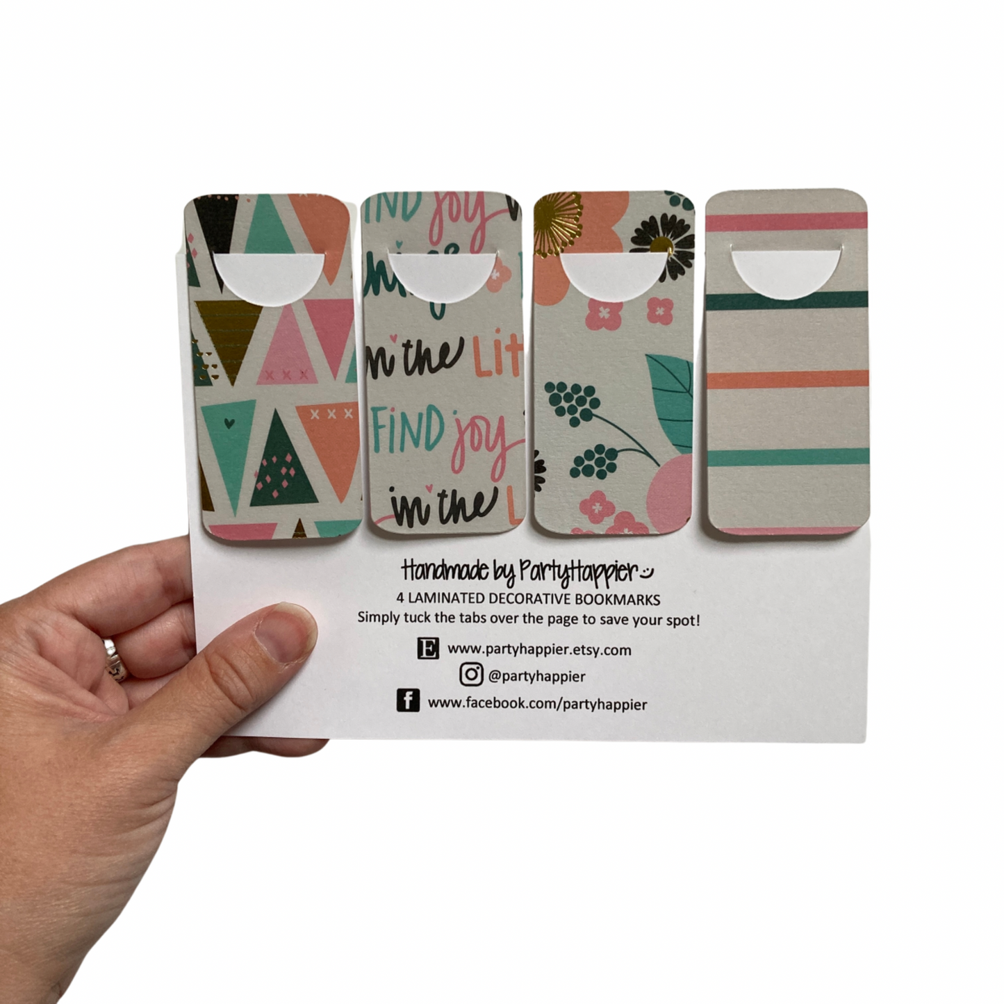 4-Pack Light Twinkle Bookmarks