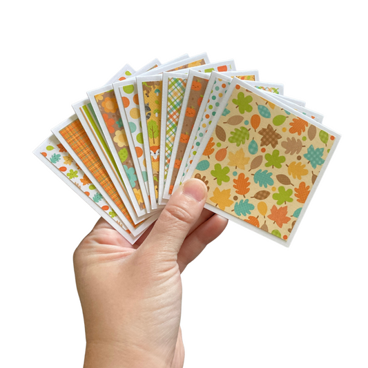 3x3 Autumn Spice Note Cards