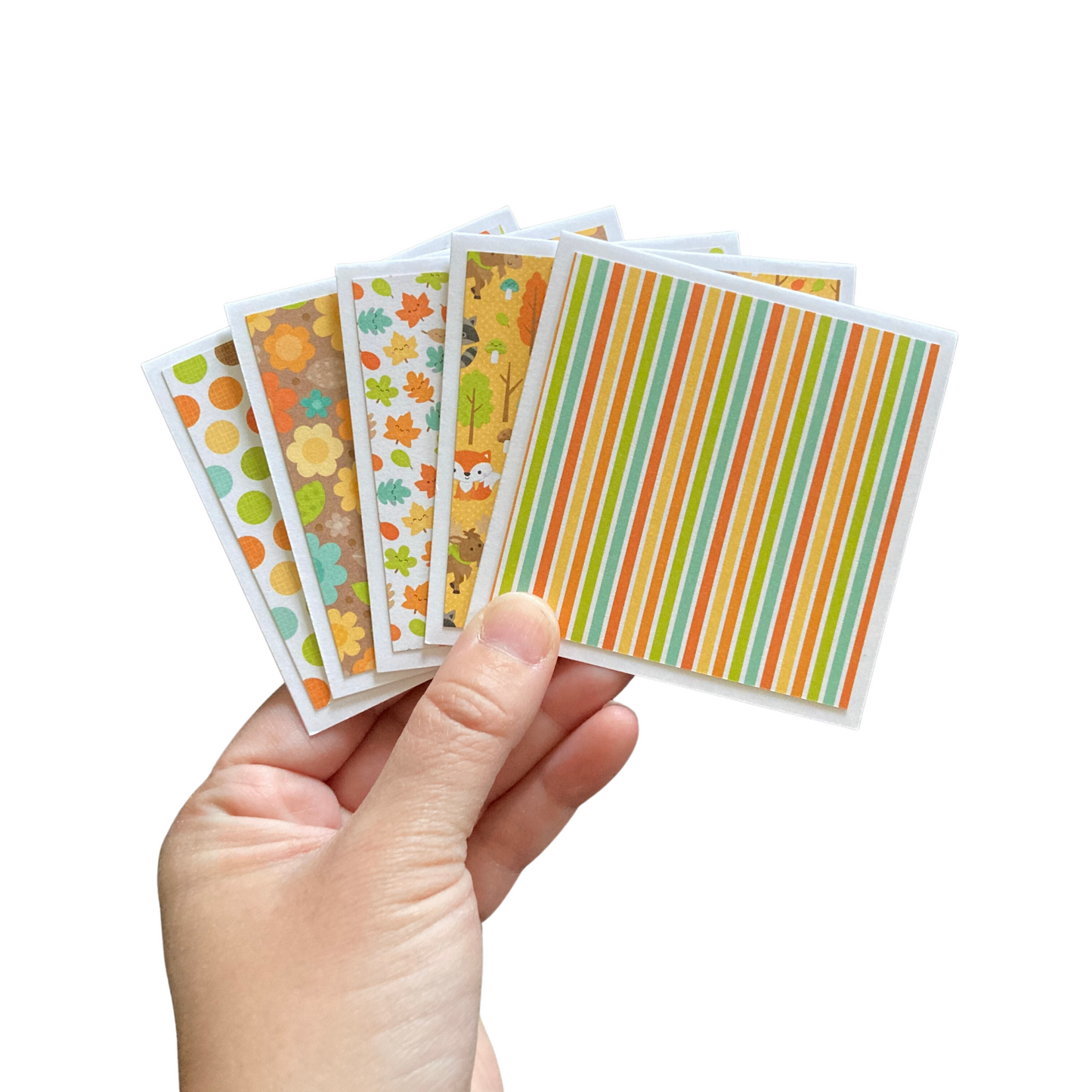 3x3 Autumn Spice Note Cards