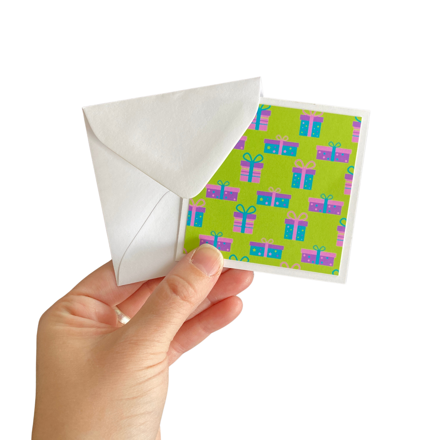3x3 Birthday Note Cards