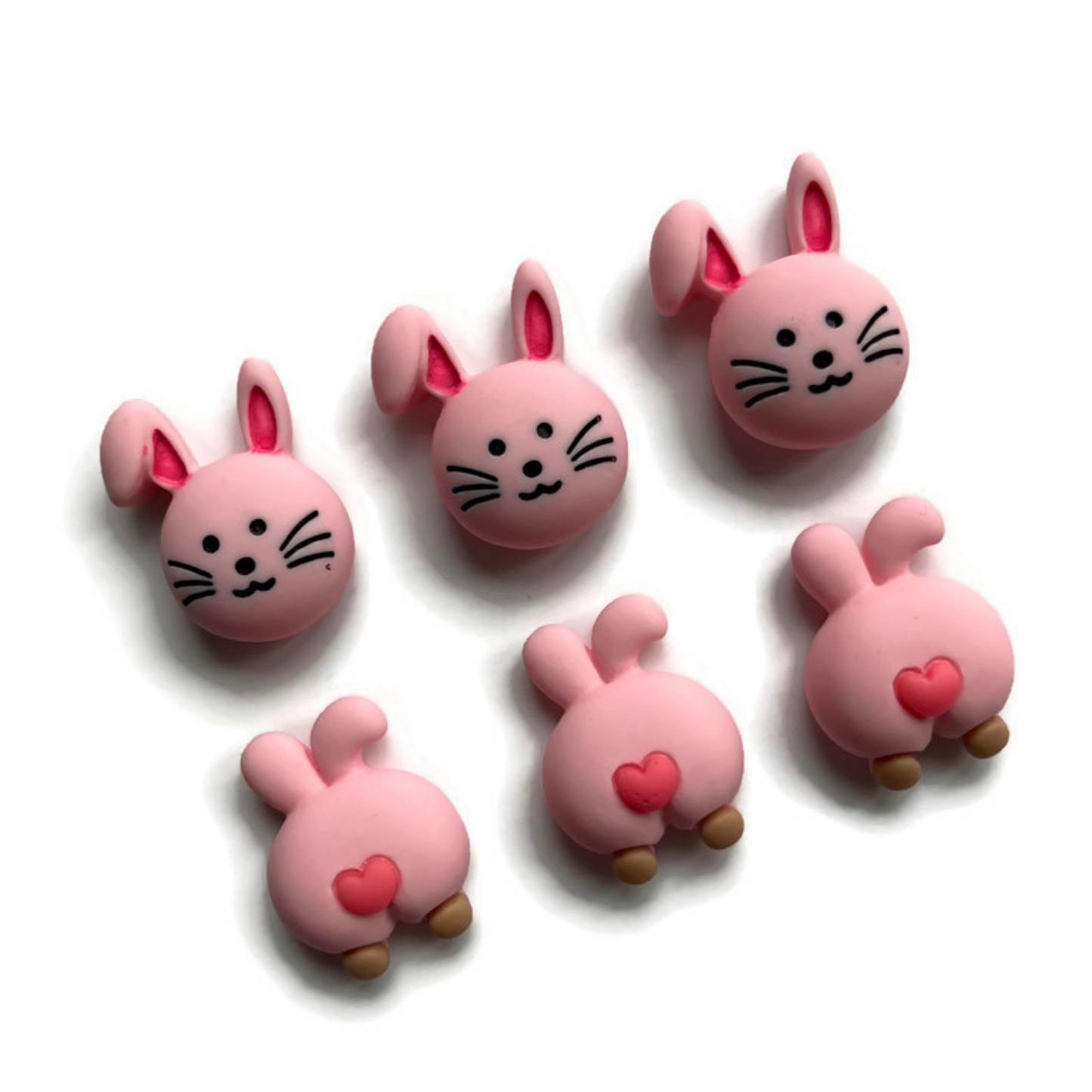 Rabbit Head & Butt Magnets