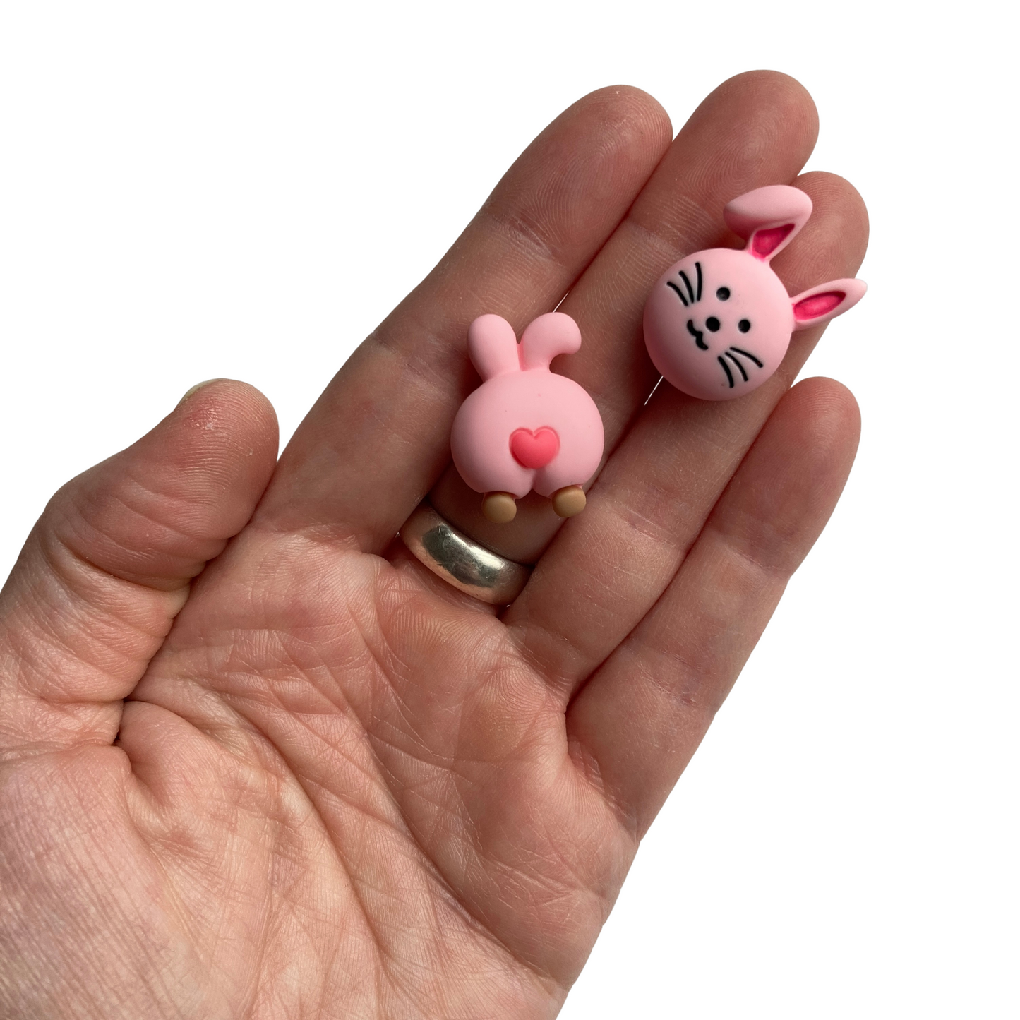 Rabbit Head & Butt Magnets