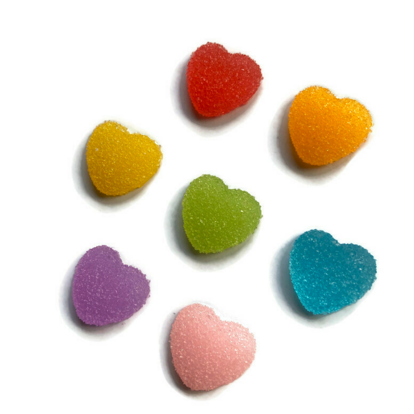 Sour Gummy Heart Magnets