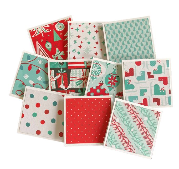 3x3 Snowday Note Cards