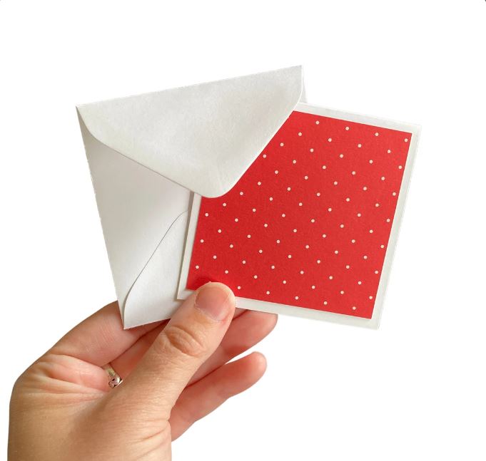 3x3 Snowday Note Cards