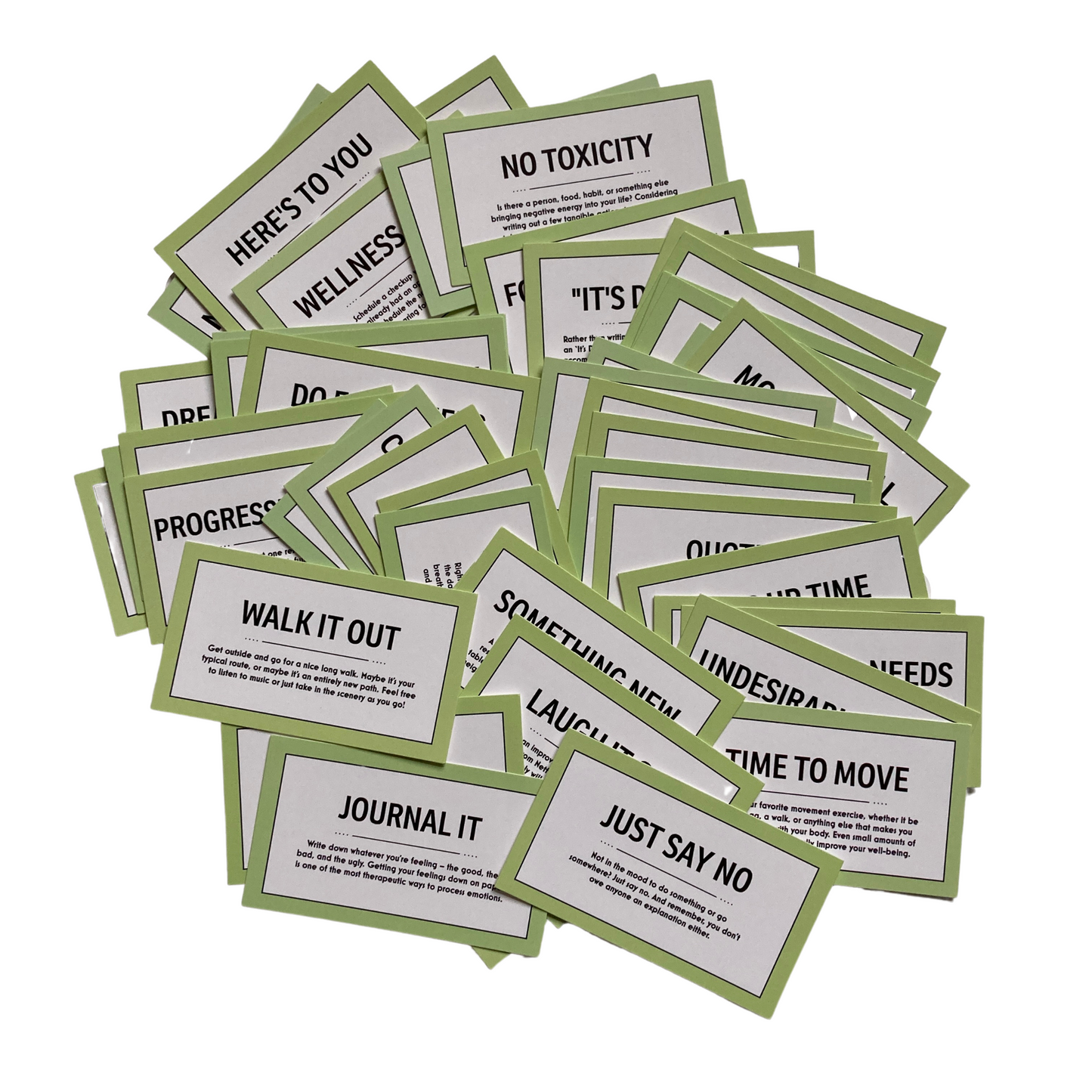 52 Self-Care Cards