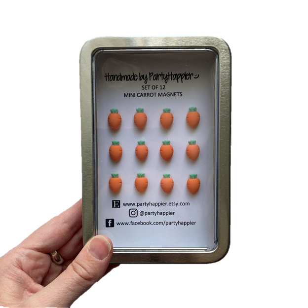 Mini Carrot Magnets