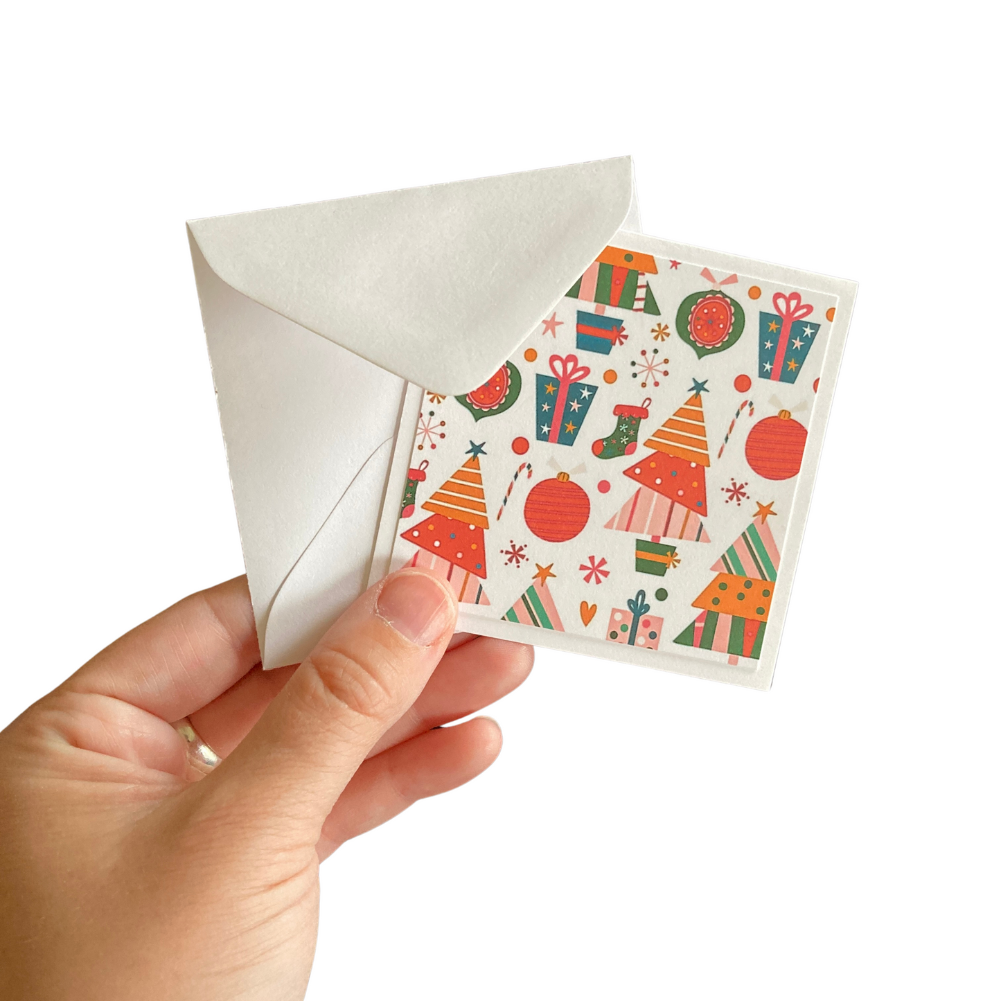 3x3 Merry & Bright Note Cards