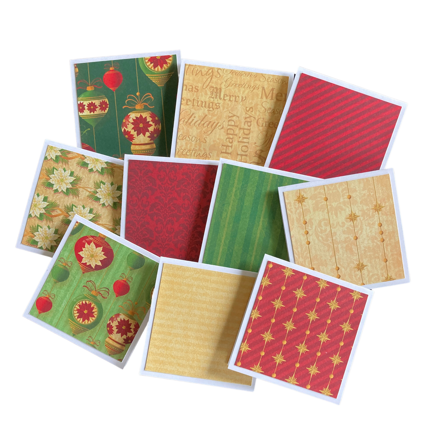 3x3 Christmas Traditions Note Cards