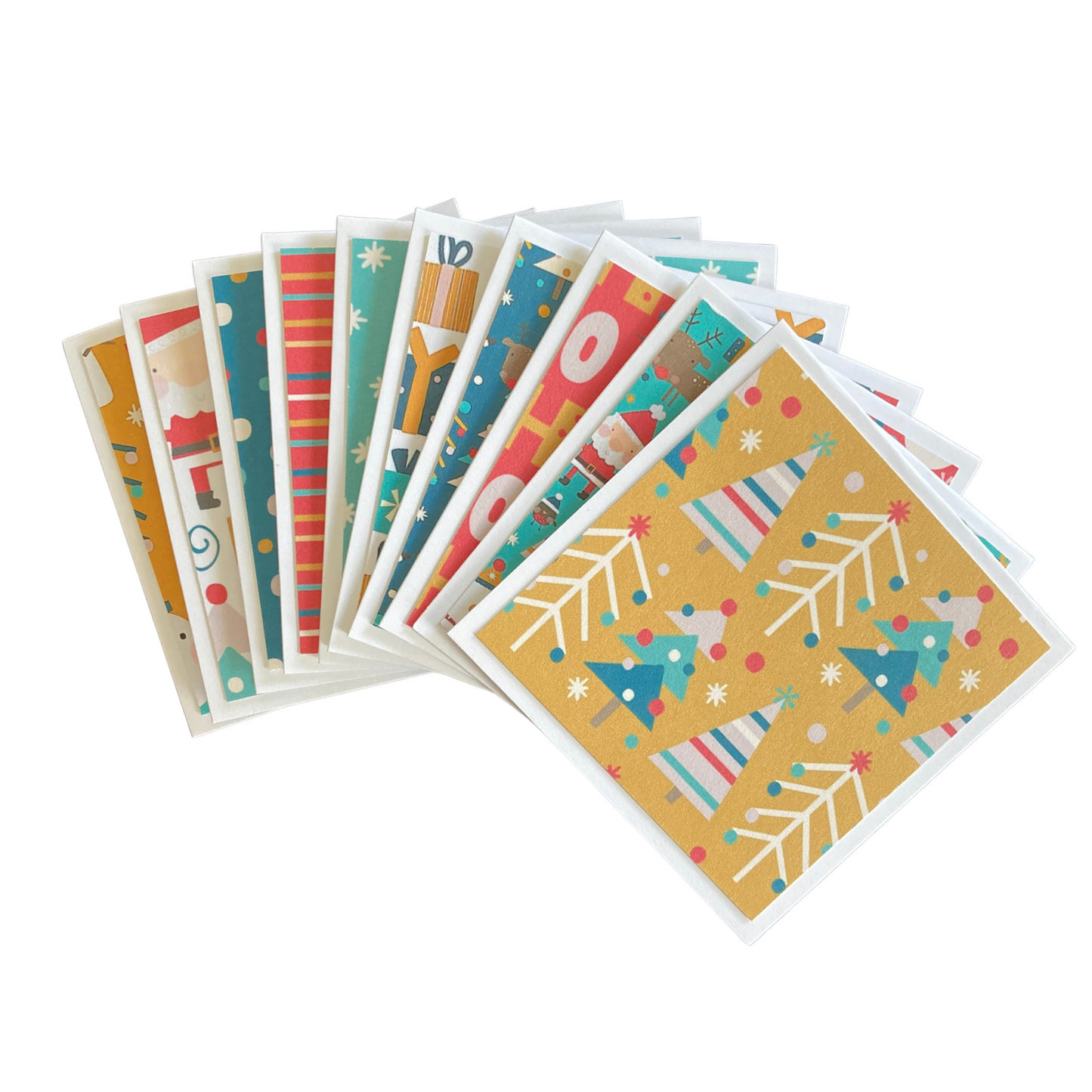 3x3 Festive Fun Note Cards