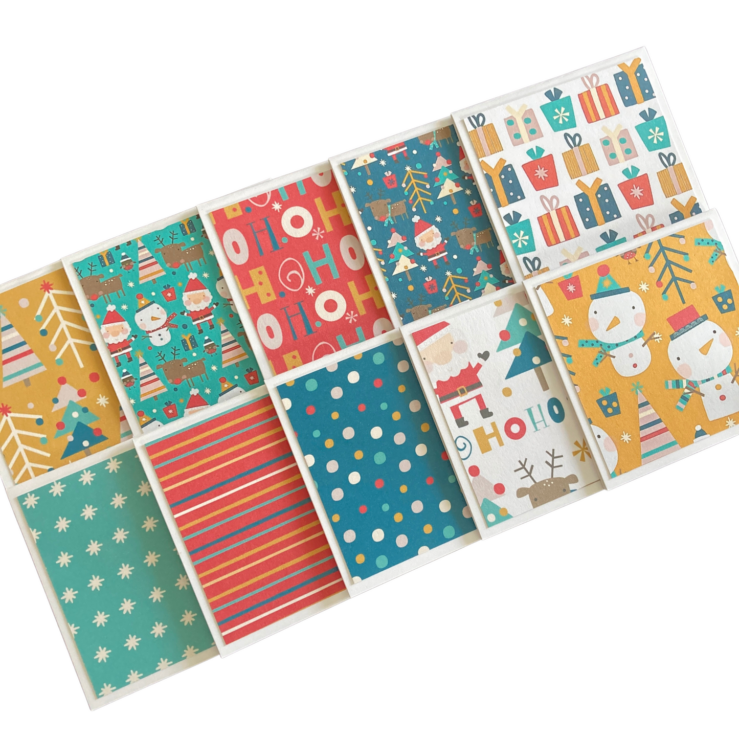 3x3 Festive Fun Note Cards