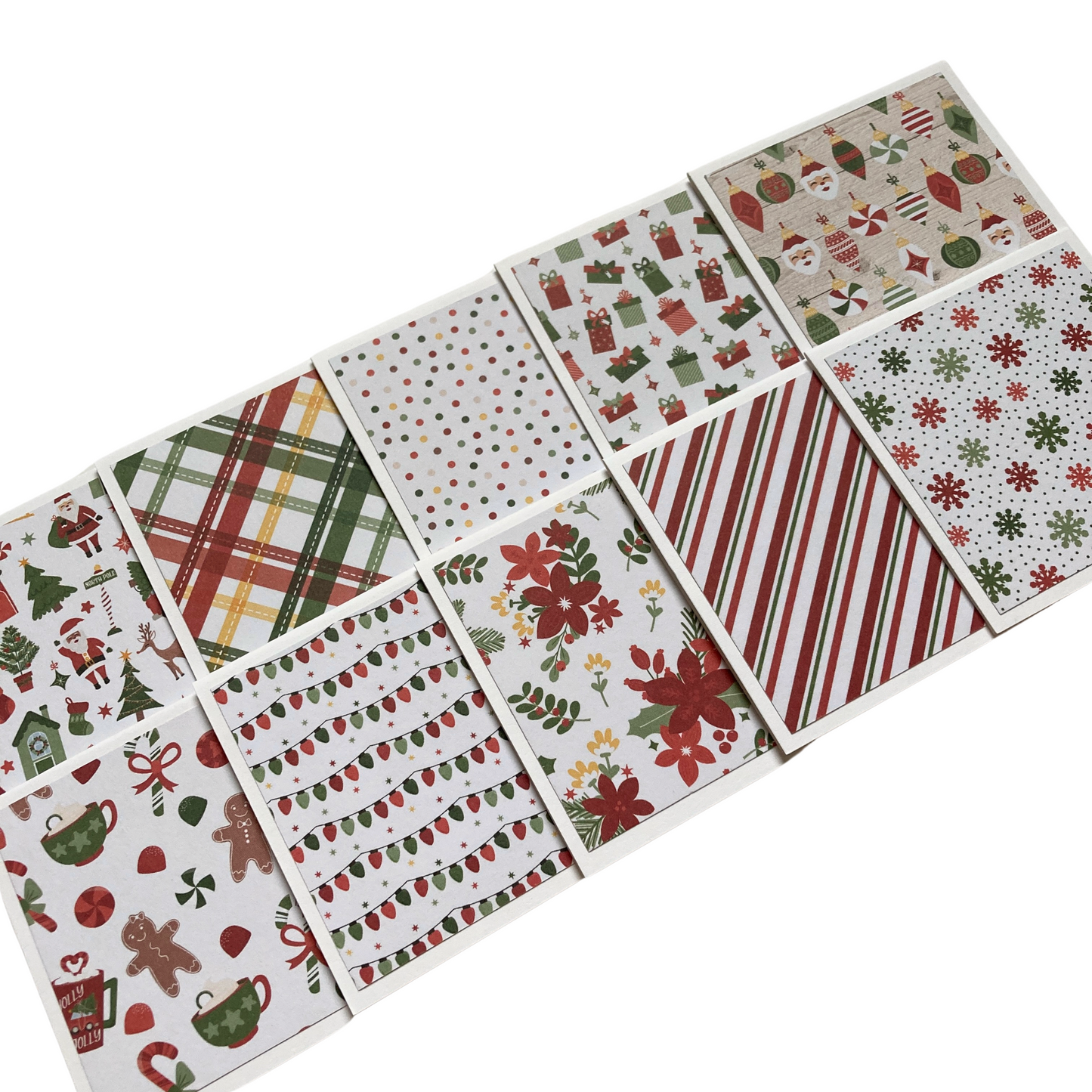3x3 Santa Claus Lane Note Cards