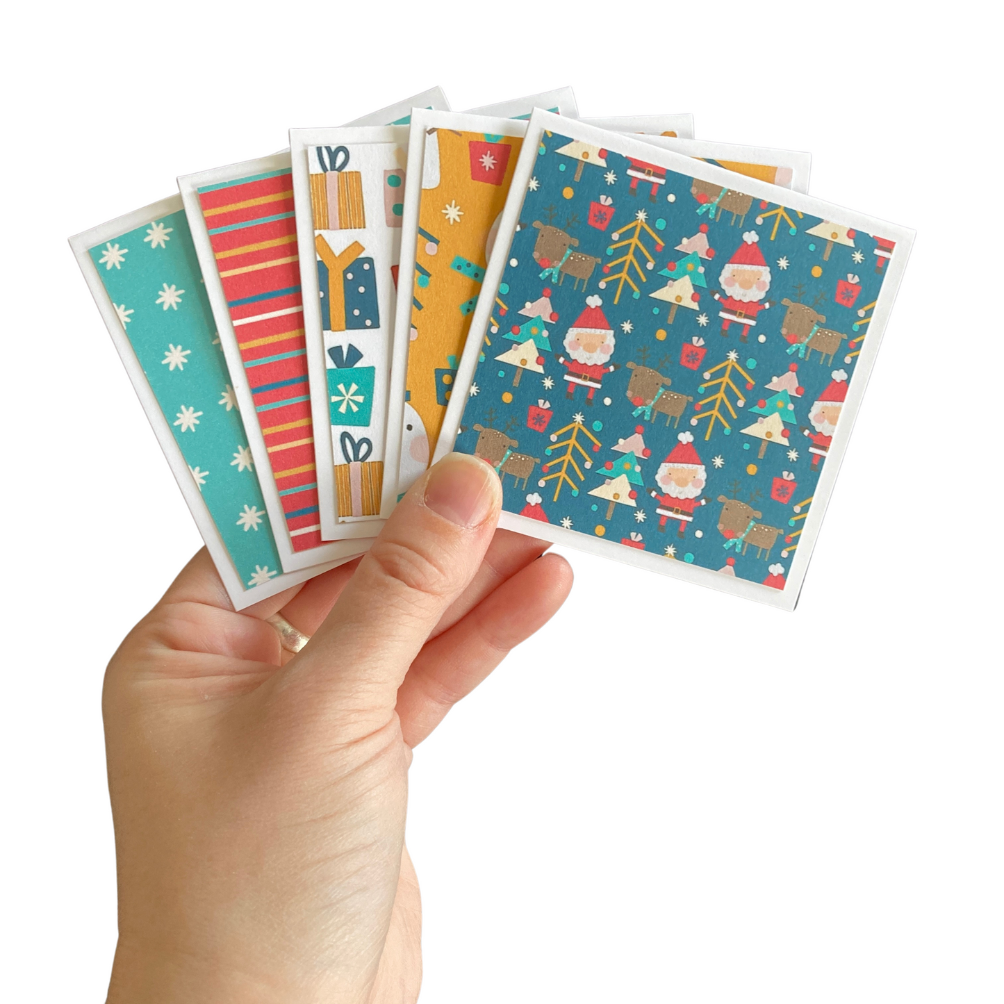 3x3 Festive Fun Note Cards