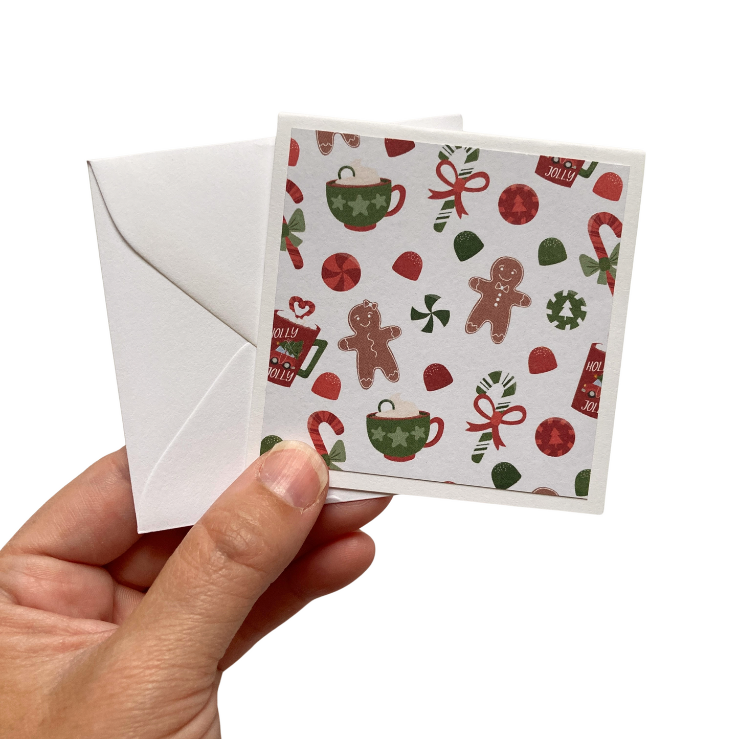3x3 Santa Claus Lane Note Cards