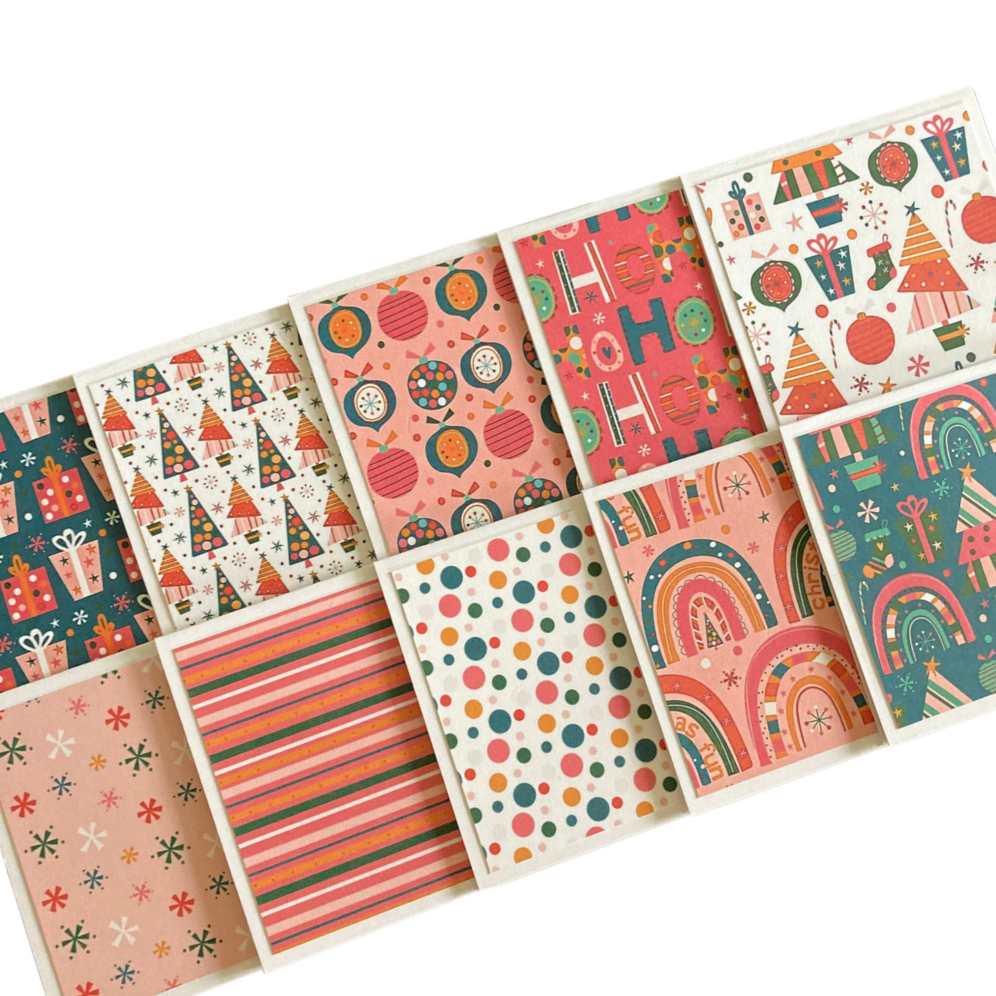 3x3 Merry & Bright Note Cards