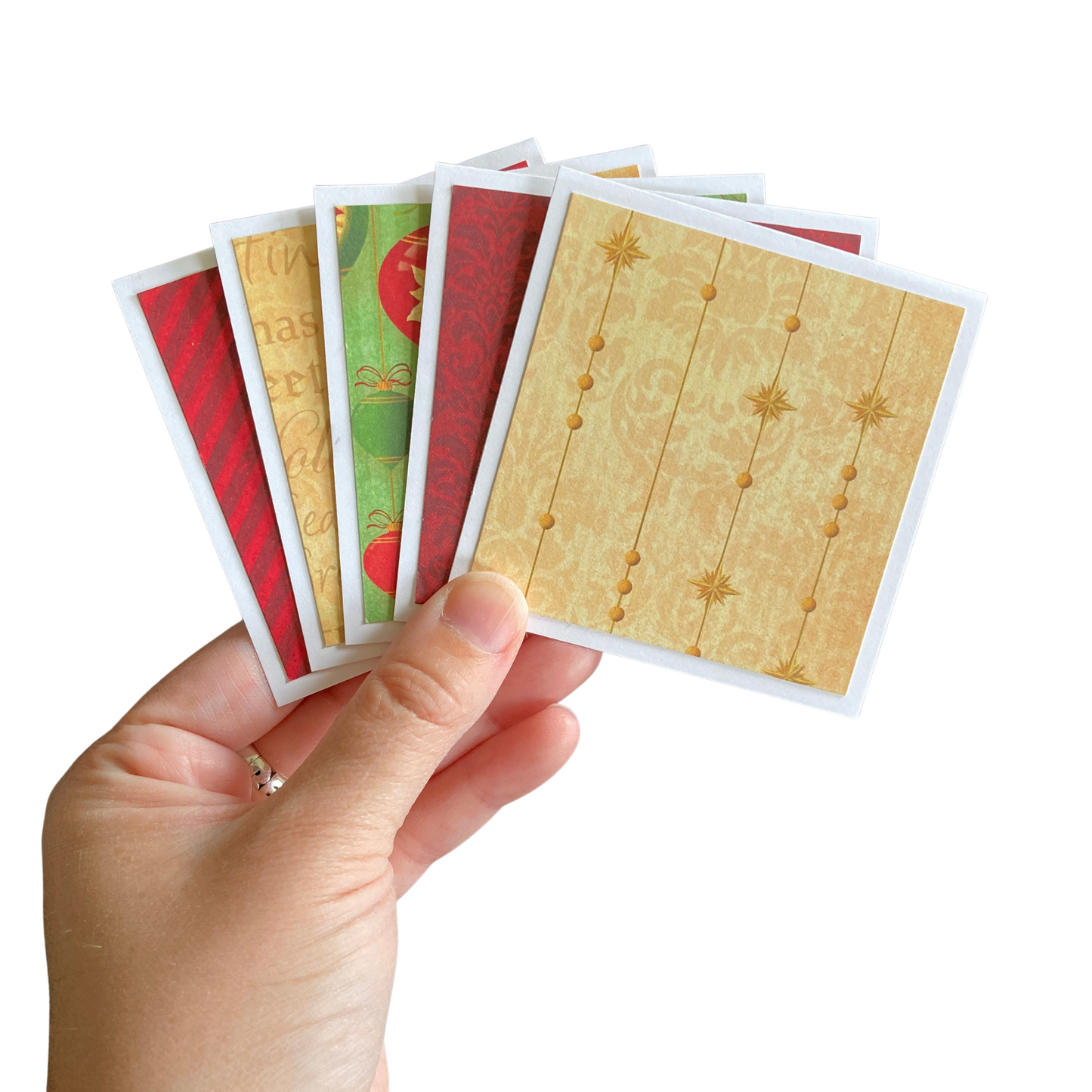 3x3 Christmas Traditions Note Cards