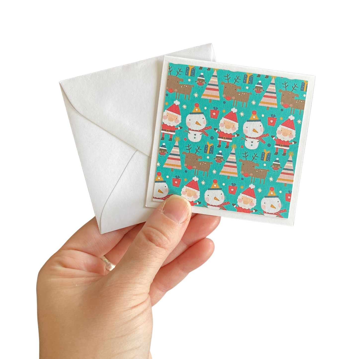 3x3 Festive Fun Note Cards