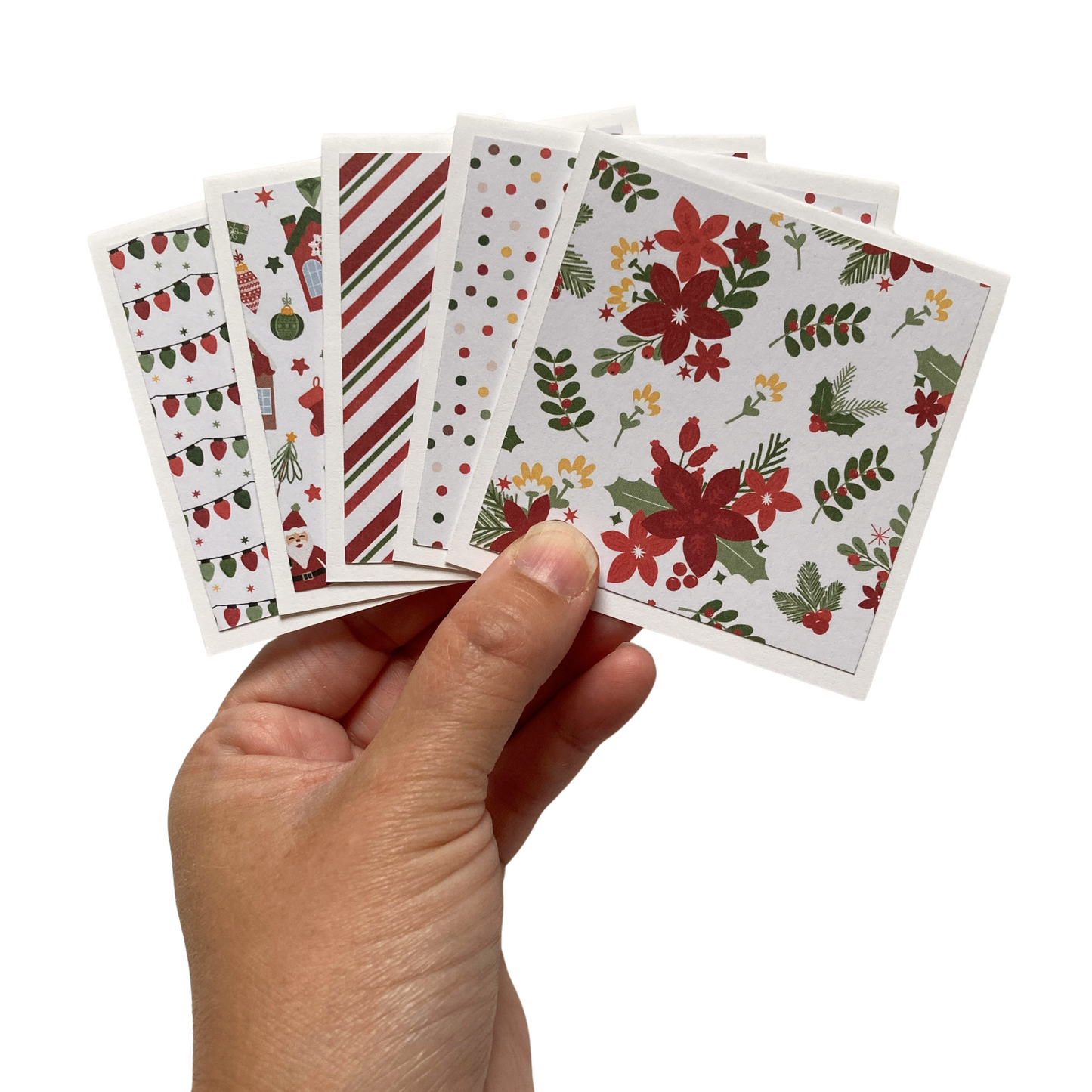 3x3 Santa Claus Lane Note Cards