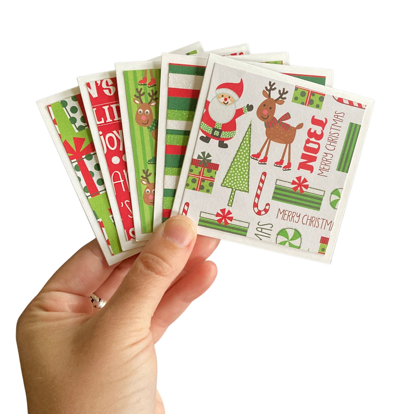 3x3 Cheery & Jolly Note Cards