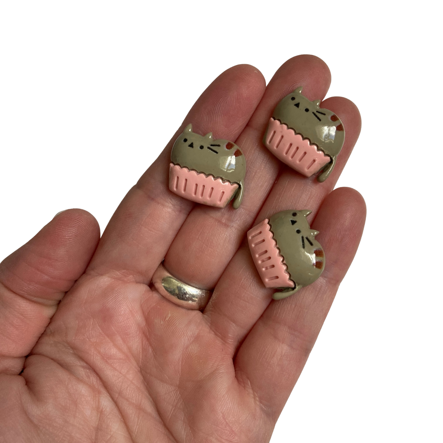 Cupcake Cat Magnets