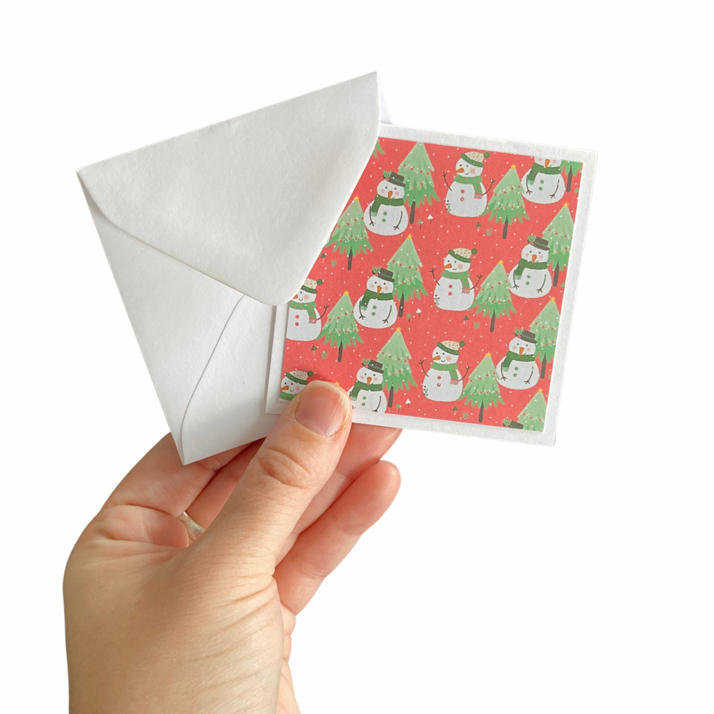 3x3 Winter Holidays Note Cards