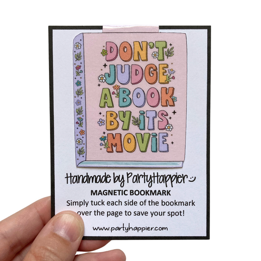Don't Judge A Book By Its Movie Magnetic Bookmark