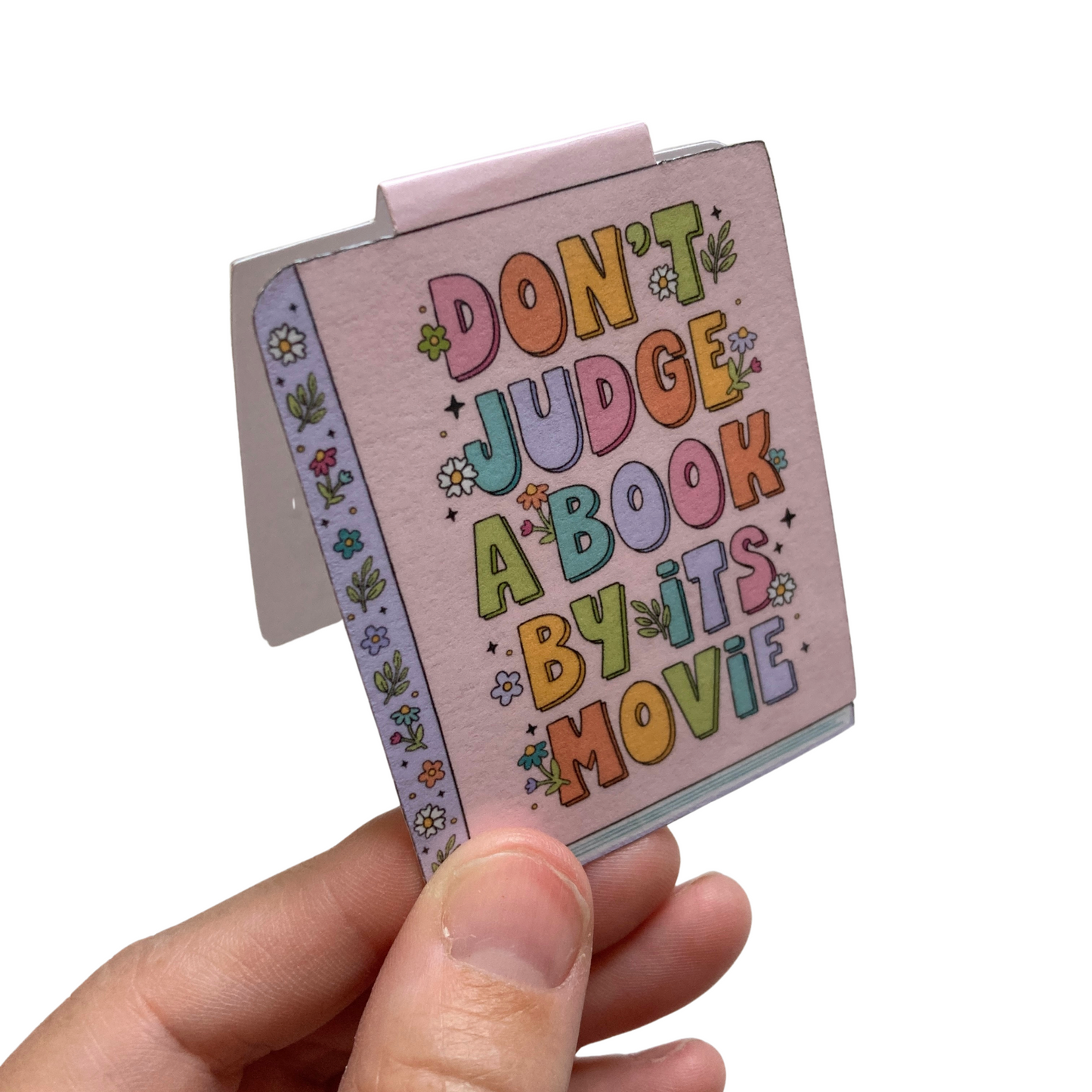 Don't Judge A Book By Its Movie Magnetic Bookmark