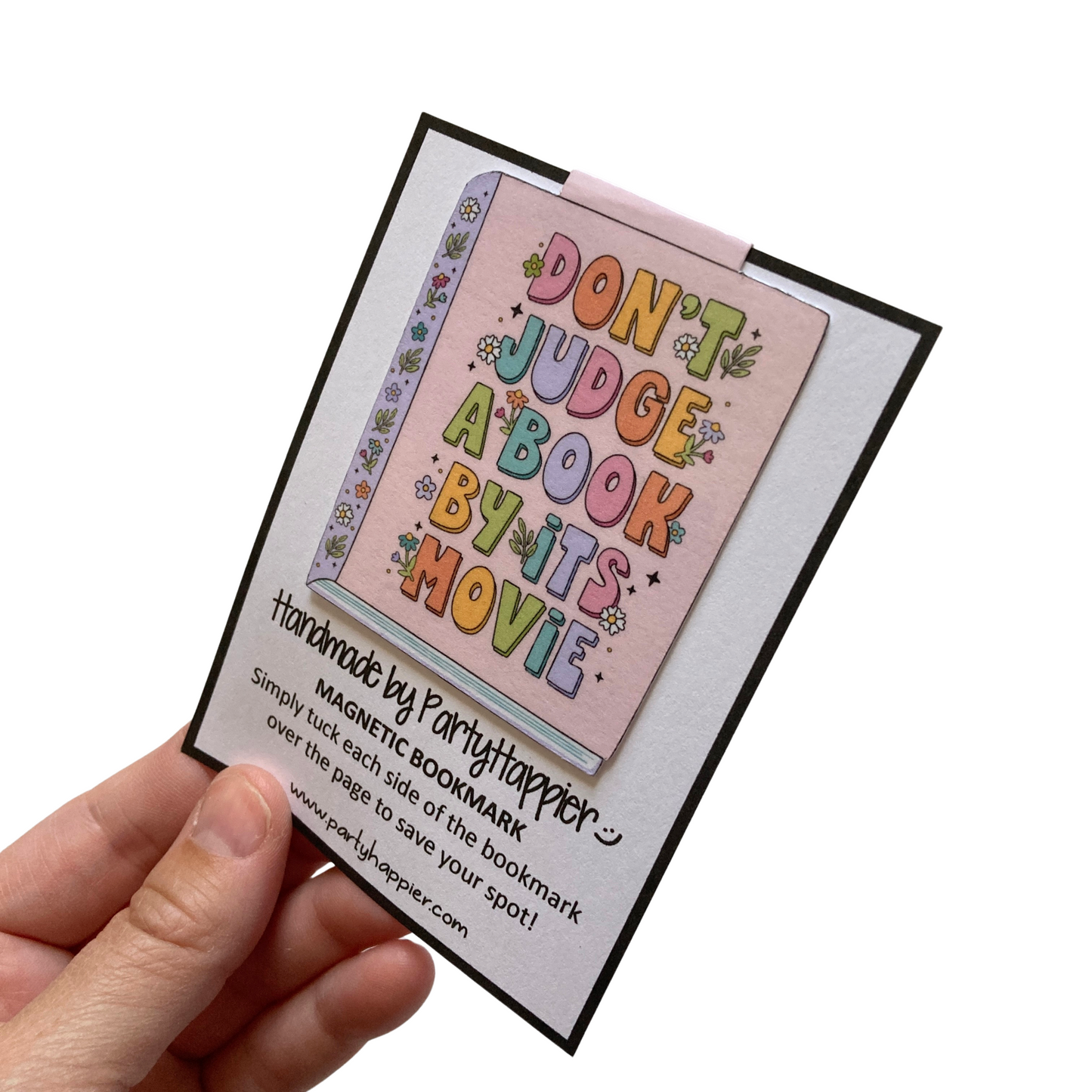 Don't Judge A Book By Its Movie Magnetic Bookmark