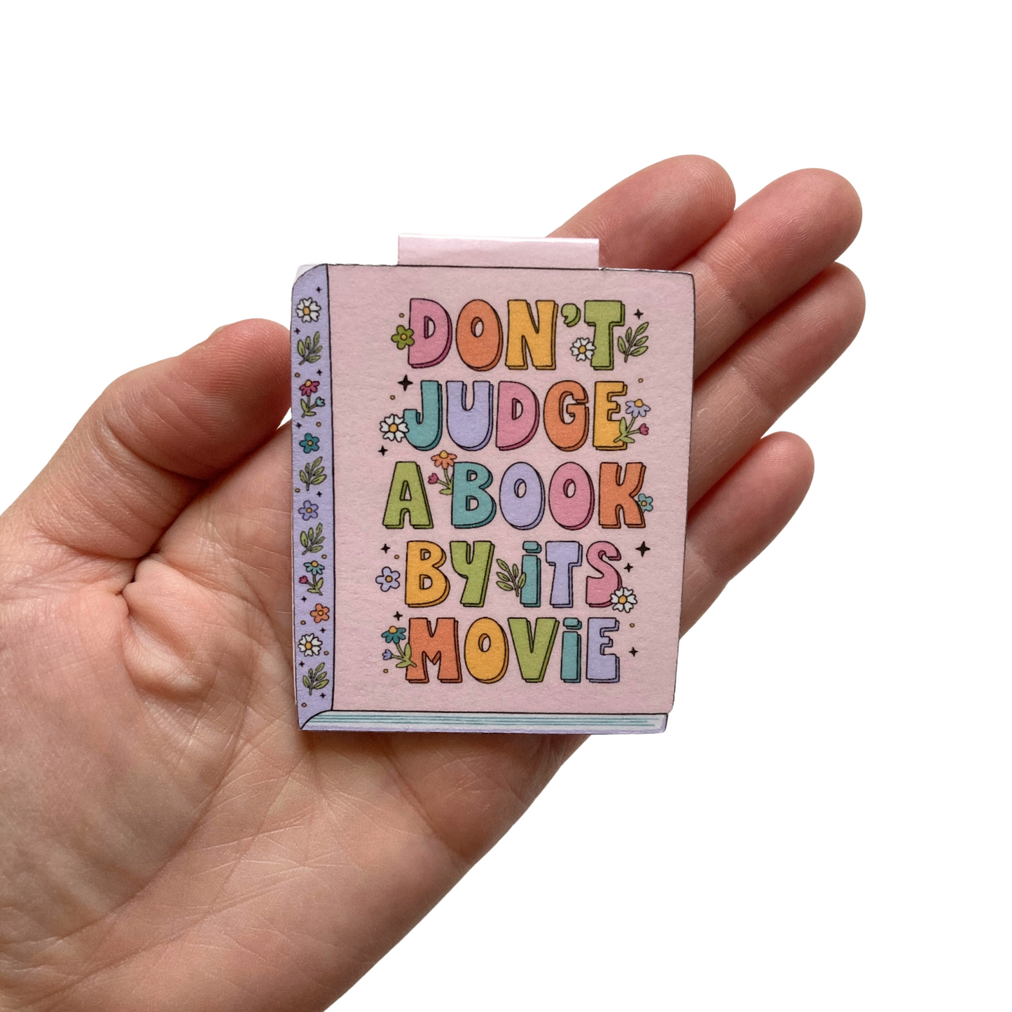 Don't Judge A Book By Its Movie Magnetic Bookmark