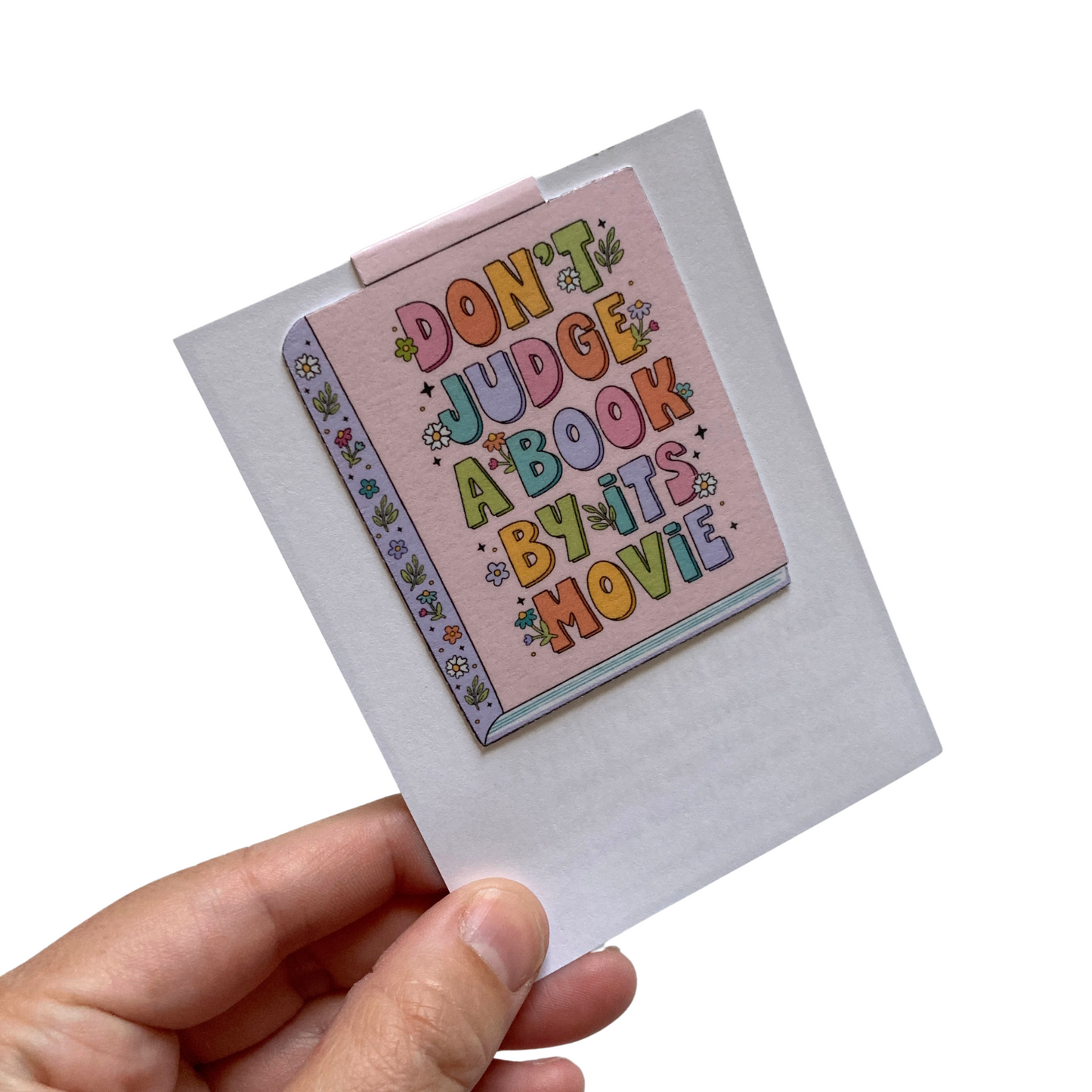 Don't Judge A Book By Its Movie Magnetic Bookmark