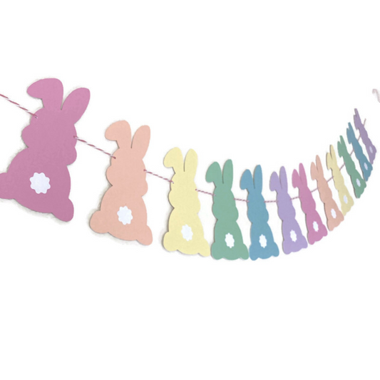 Pastel Bunny Banner