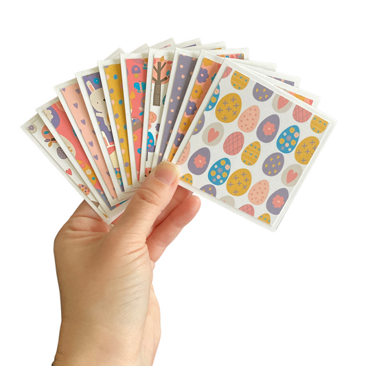 3x3 Easter Fairy Note Cards