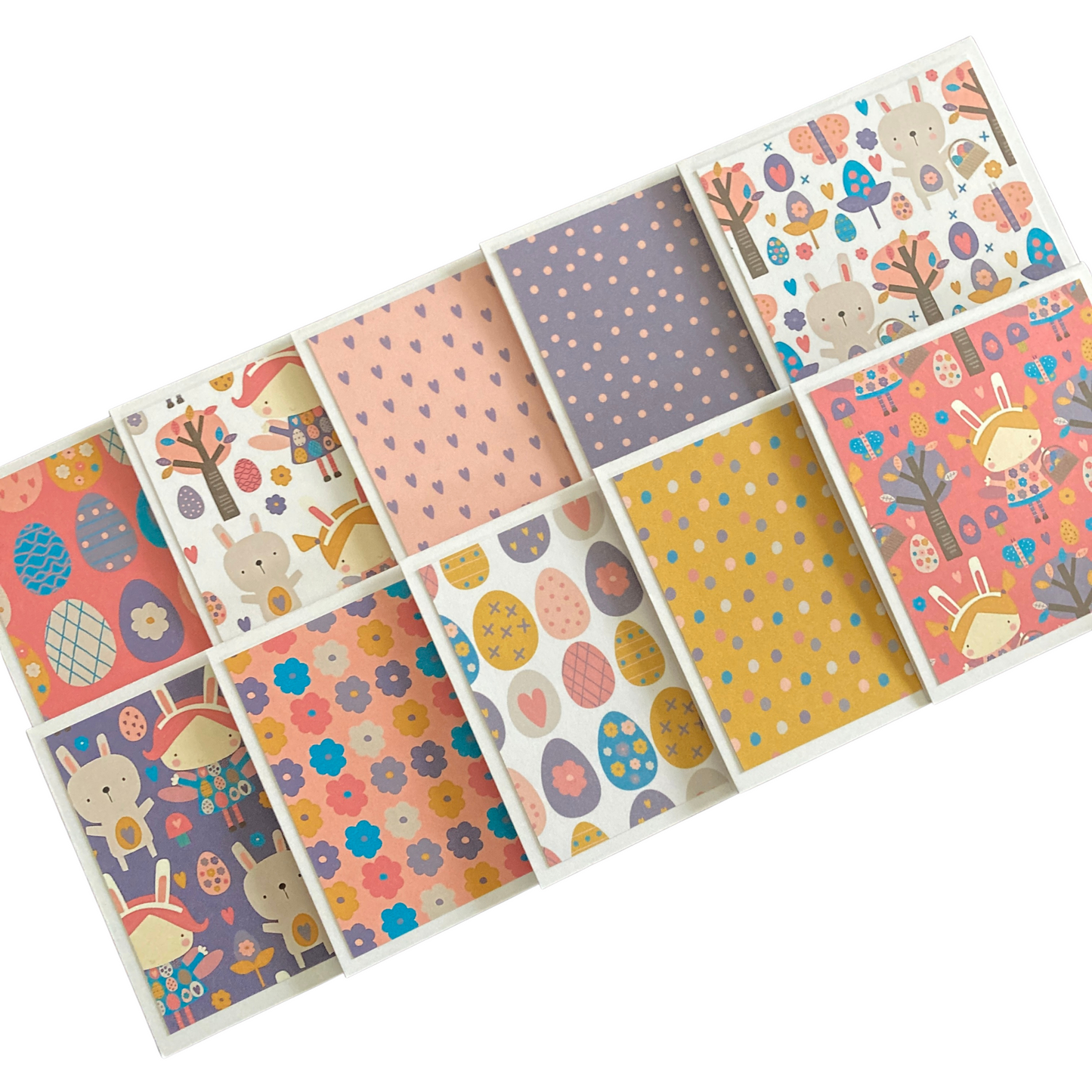 3x3 Easter Fairy Note Cards