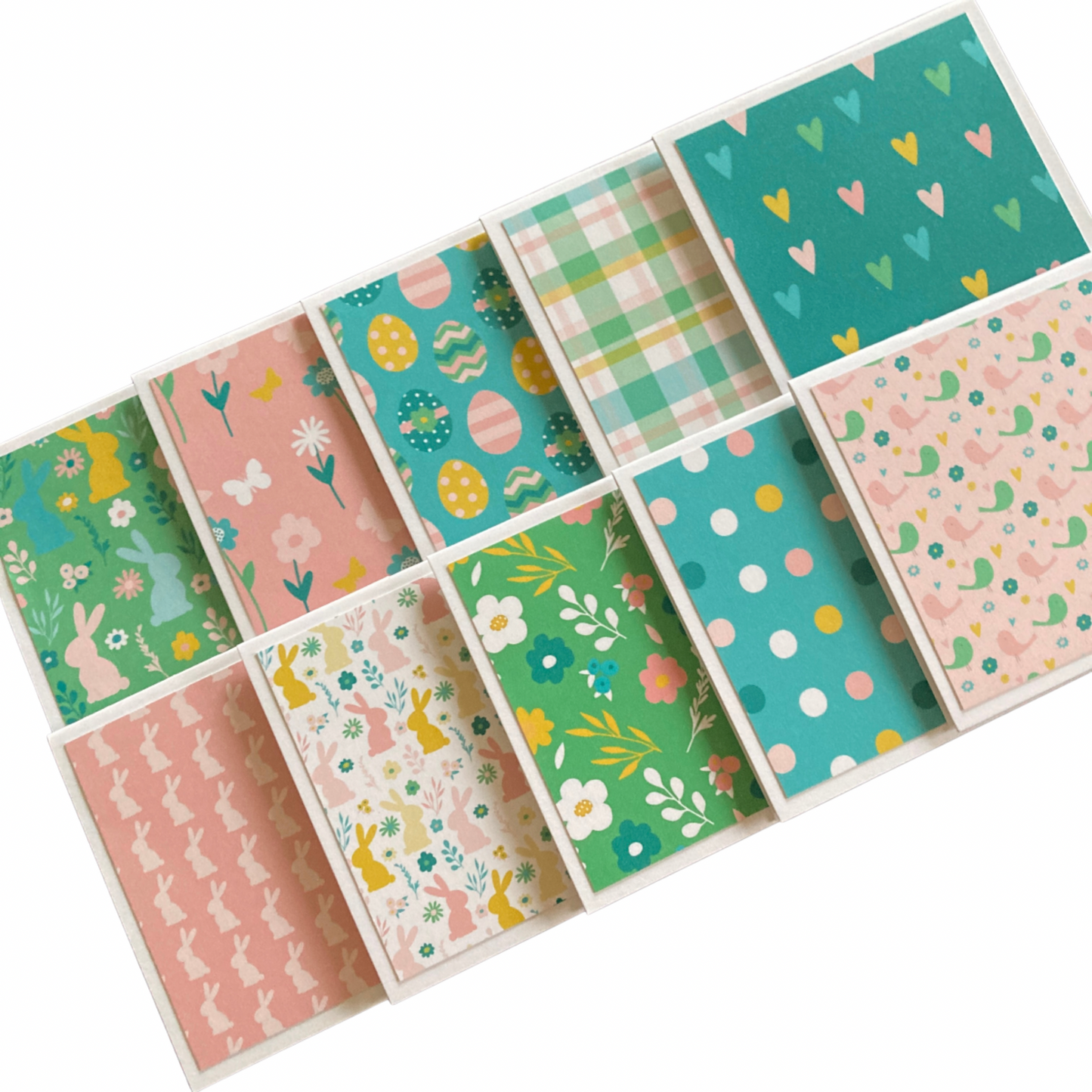 3x3 Easter Time Note Cards