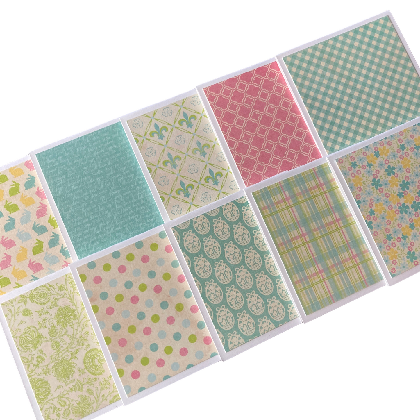 3x3 Authentique Easter Note Cards
