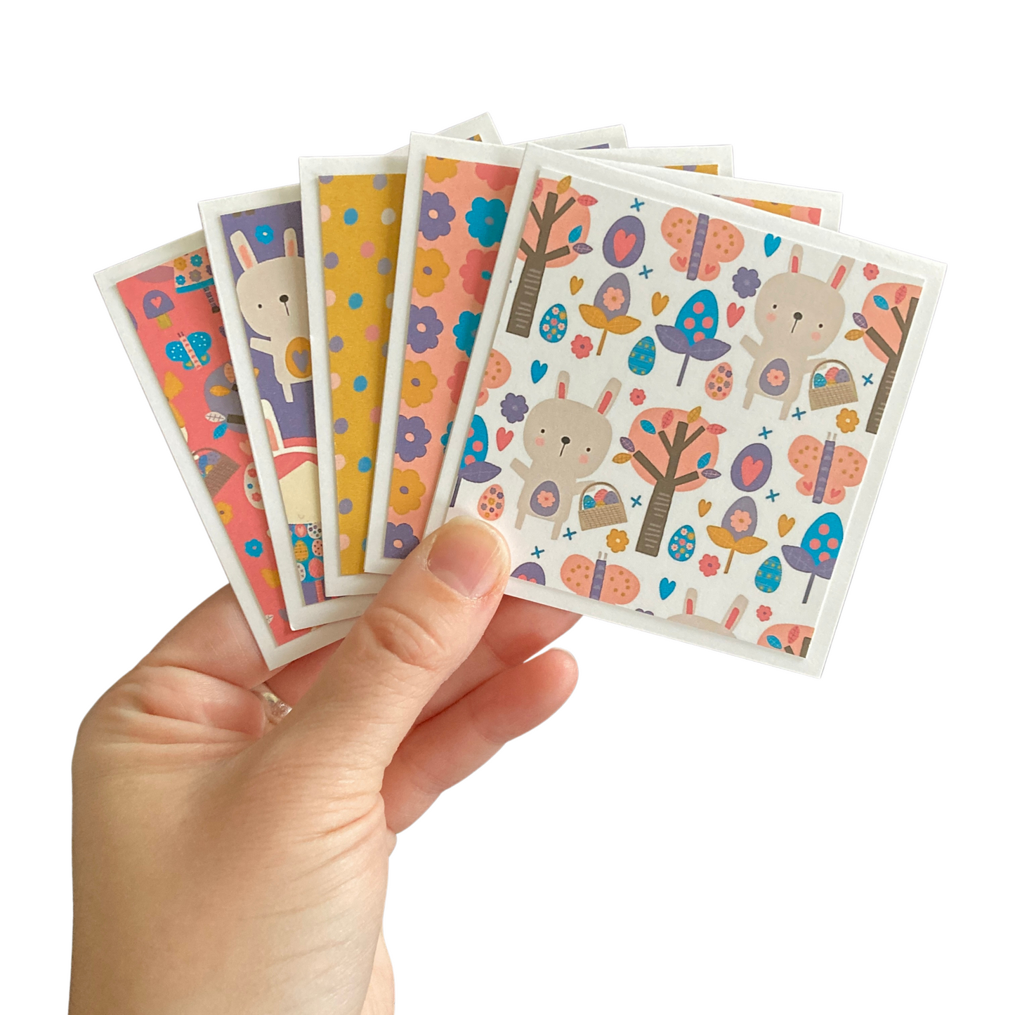 3x3 Easter Fairy Note Cards