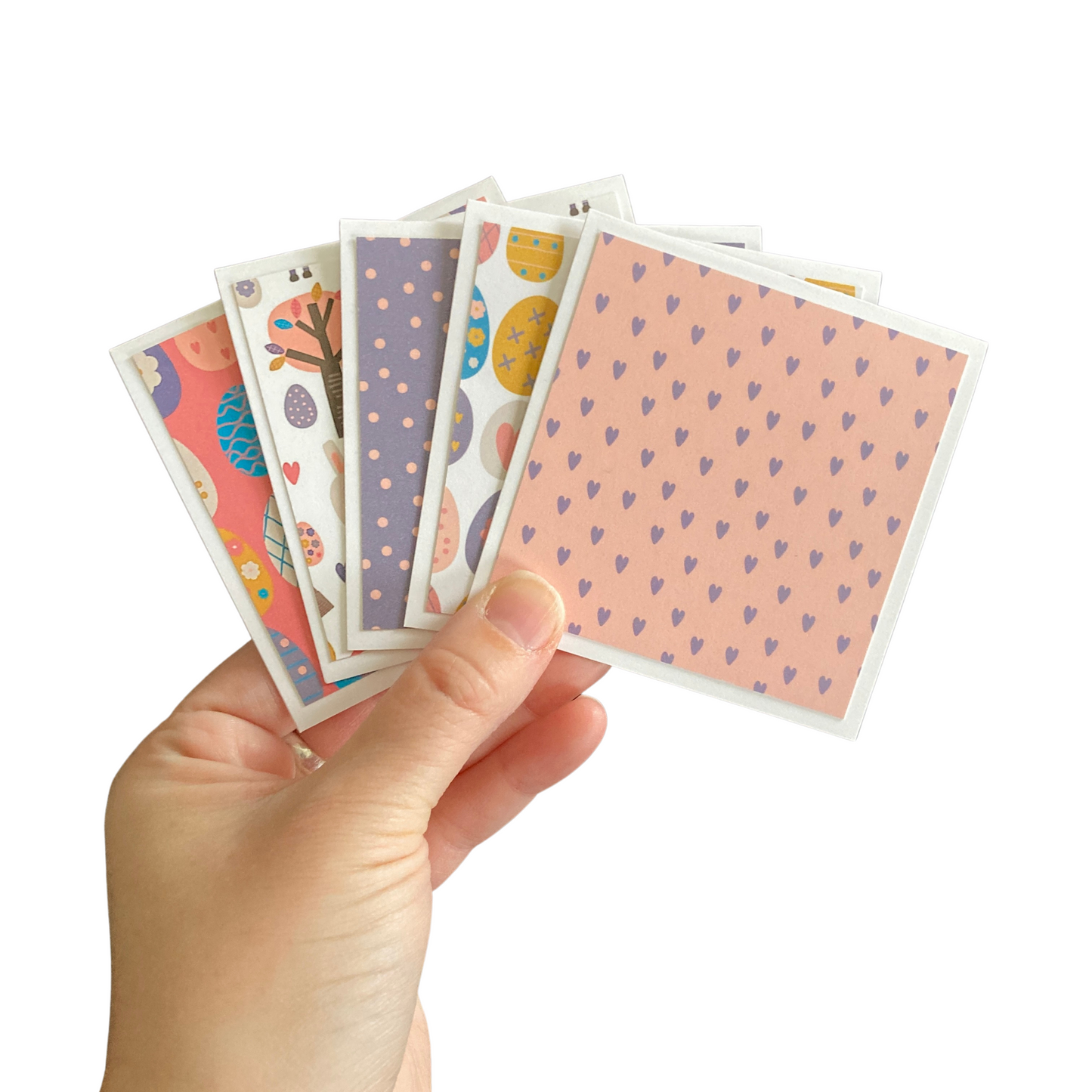 3x3 Easter Fairy Note Cards