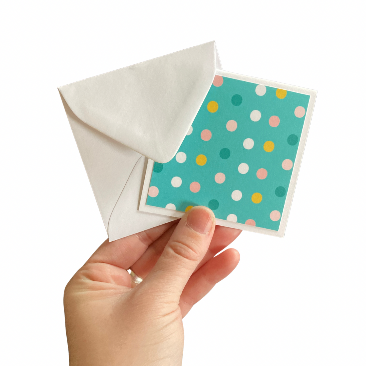 3x3 Easter Time Note Cards