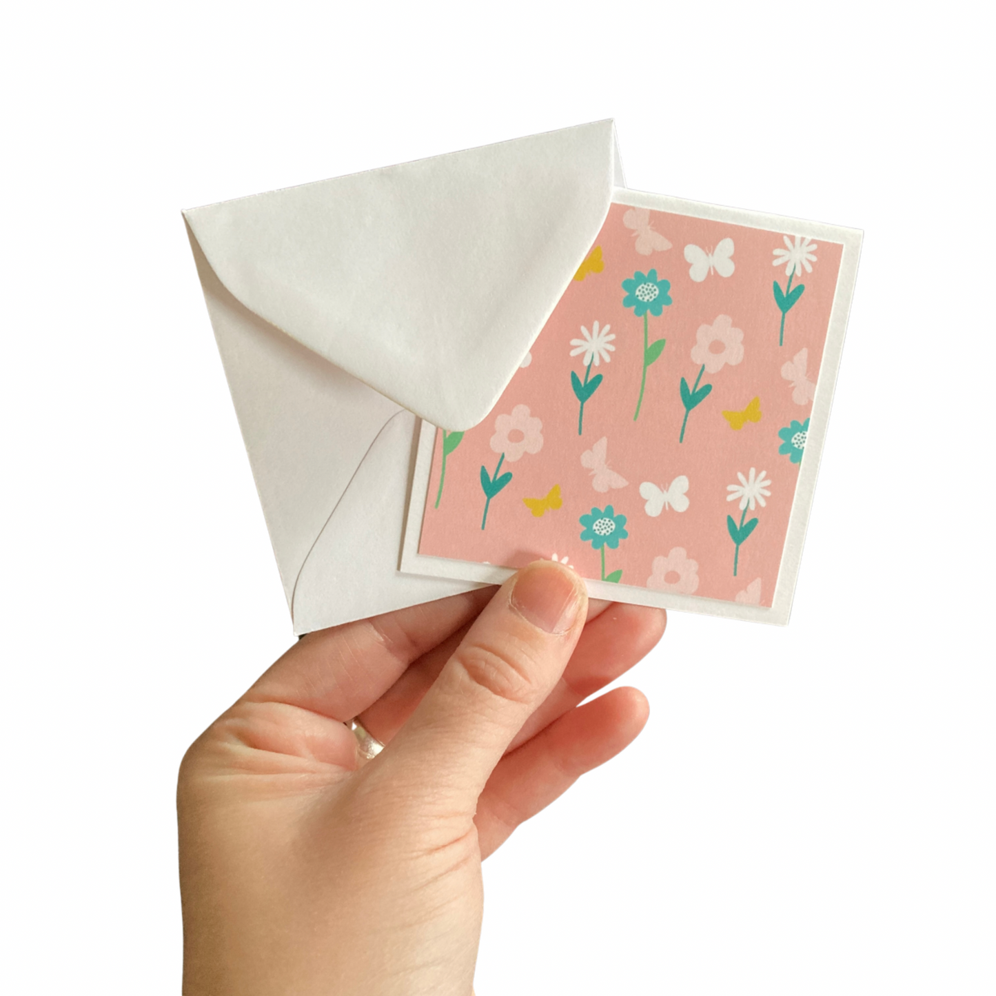 3x3 Easter Time Note Cards