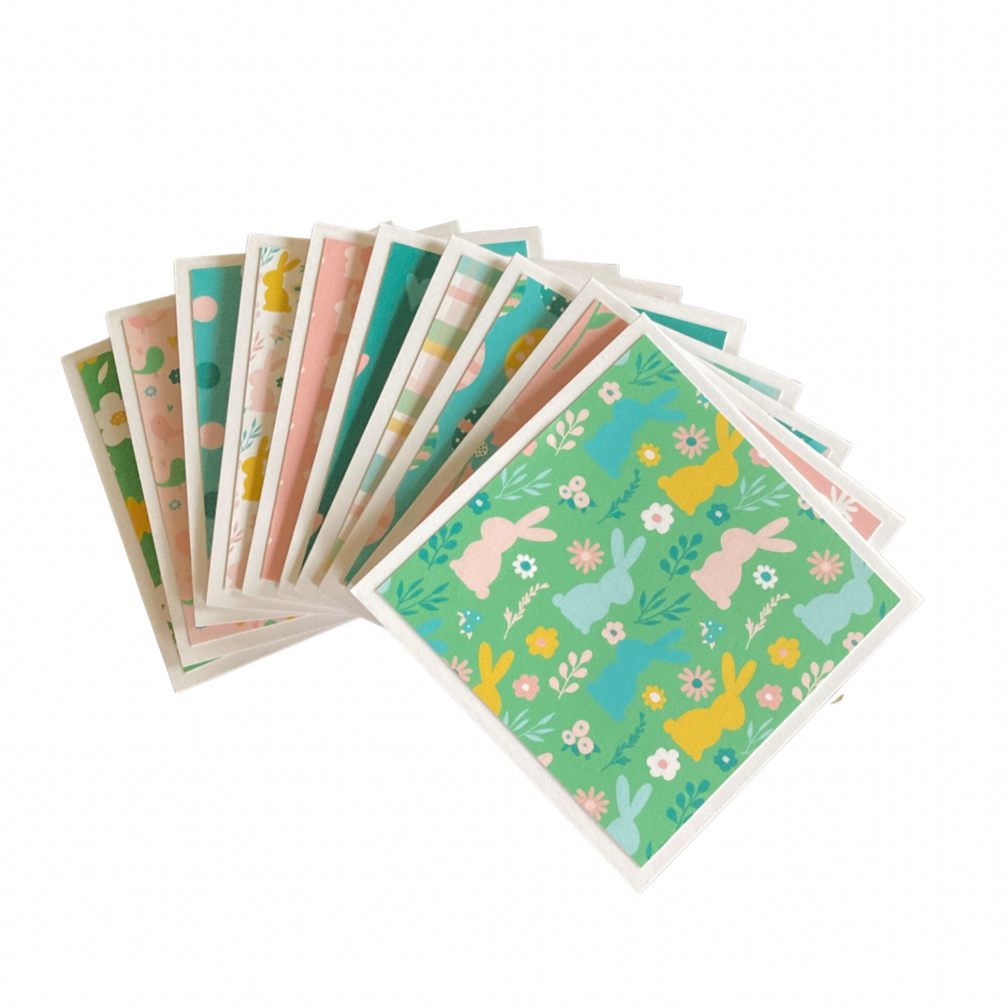 3x3 Easter Time Note Cards