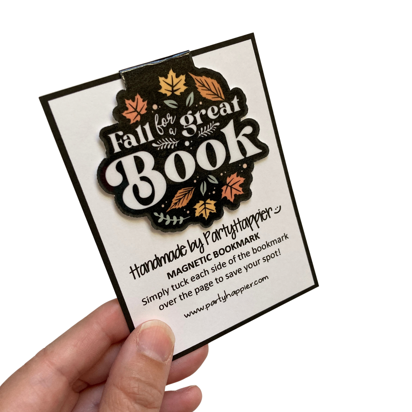 Fall for a Great Book Magnetic Bookmark