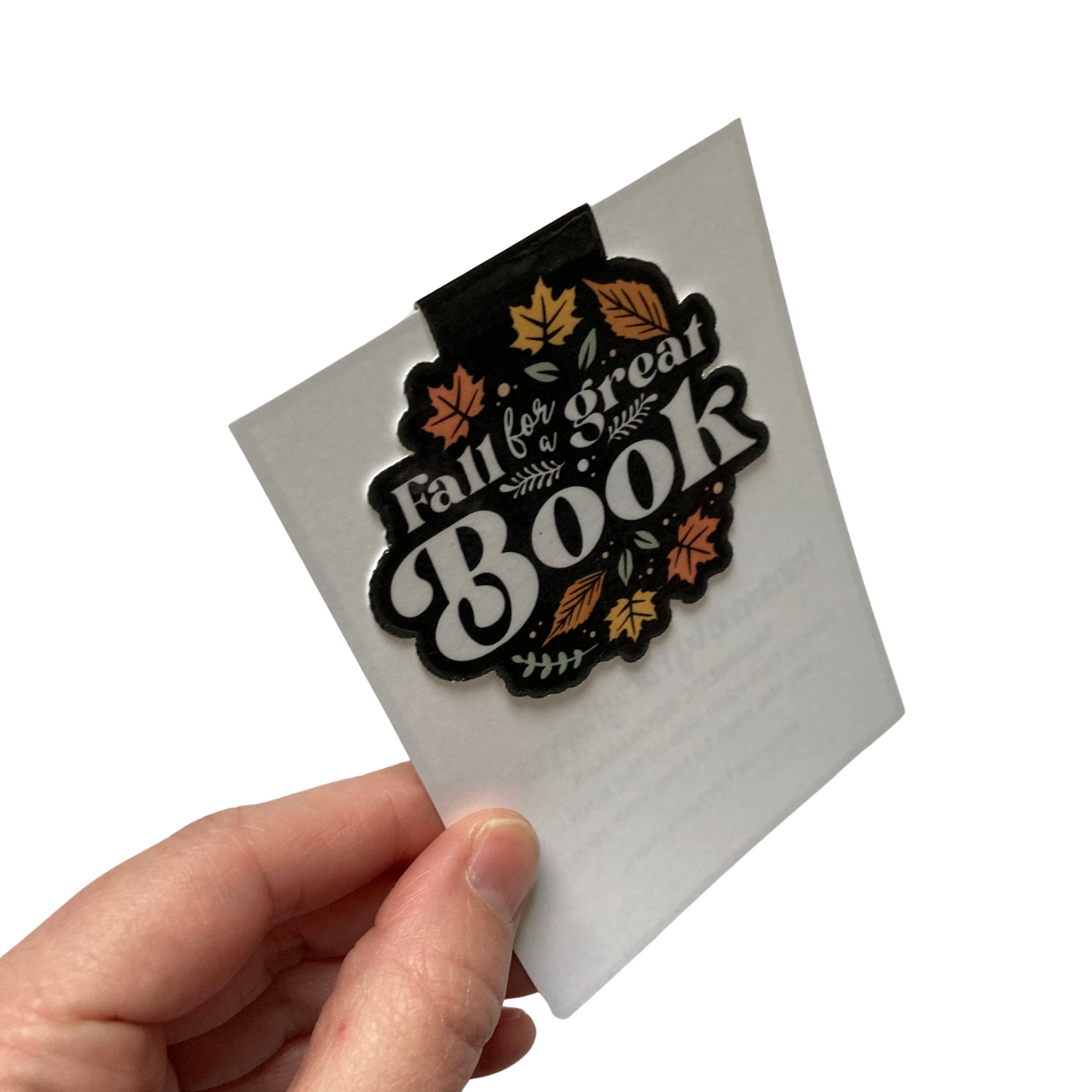 Fall for a Great Book Magnetic Bookmark