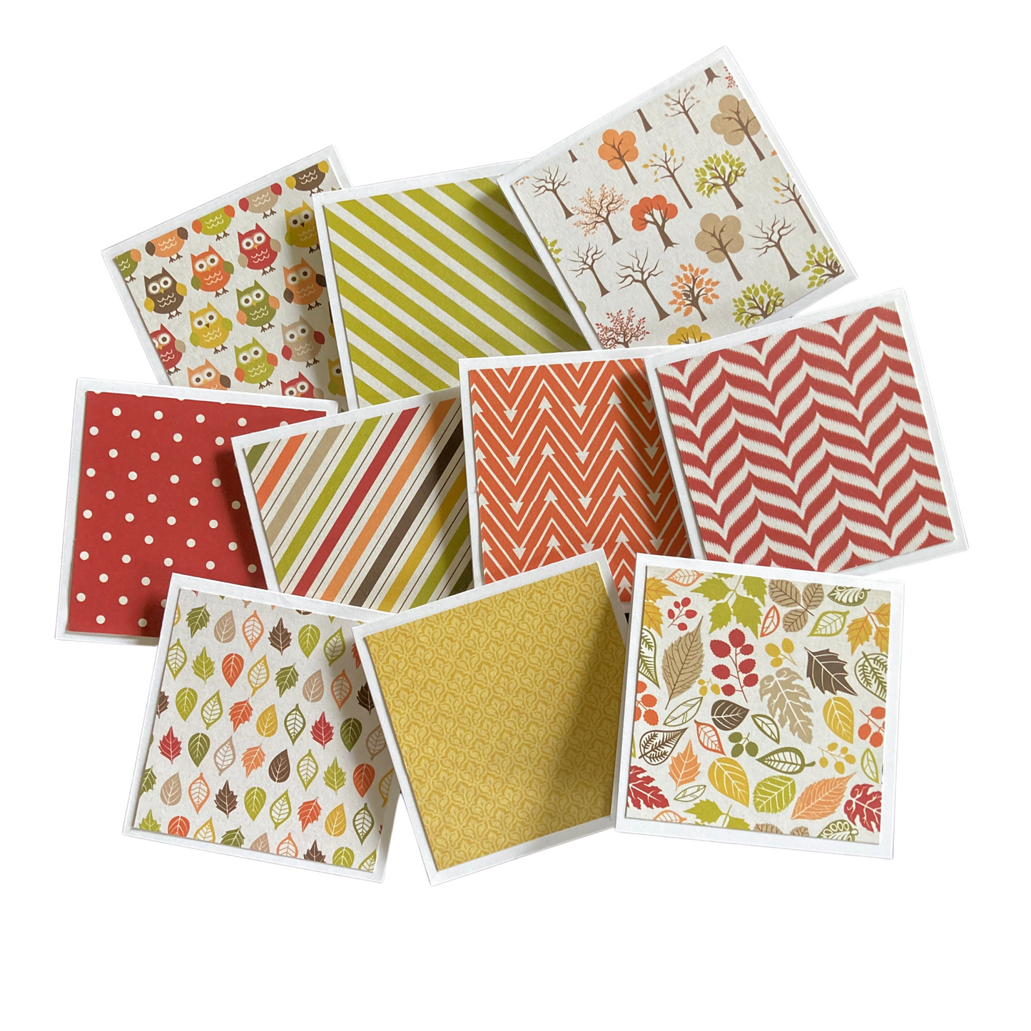 3x3 A Perfect Autumn Note Cards