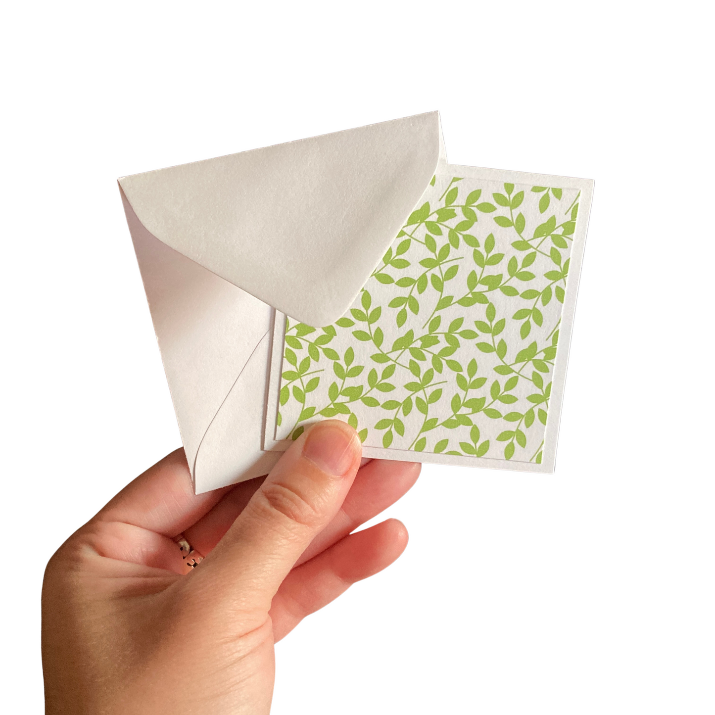 3x3 Fox Note Cards