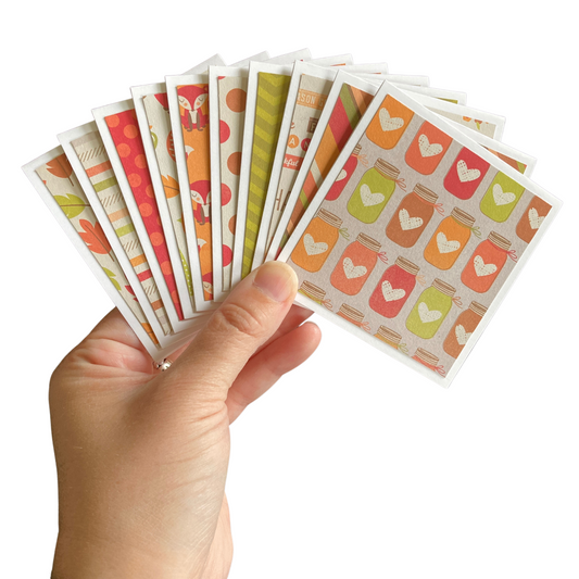 3x3 Give Thanks Note Cards