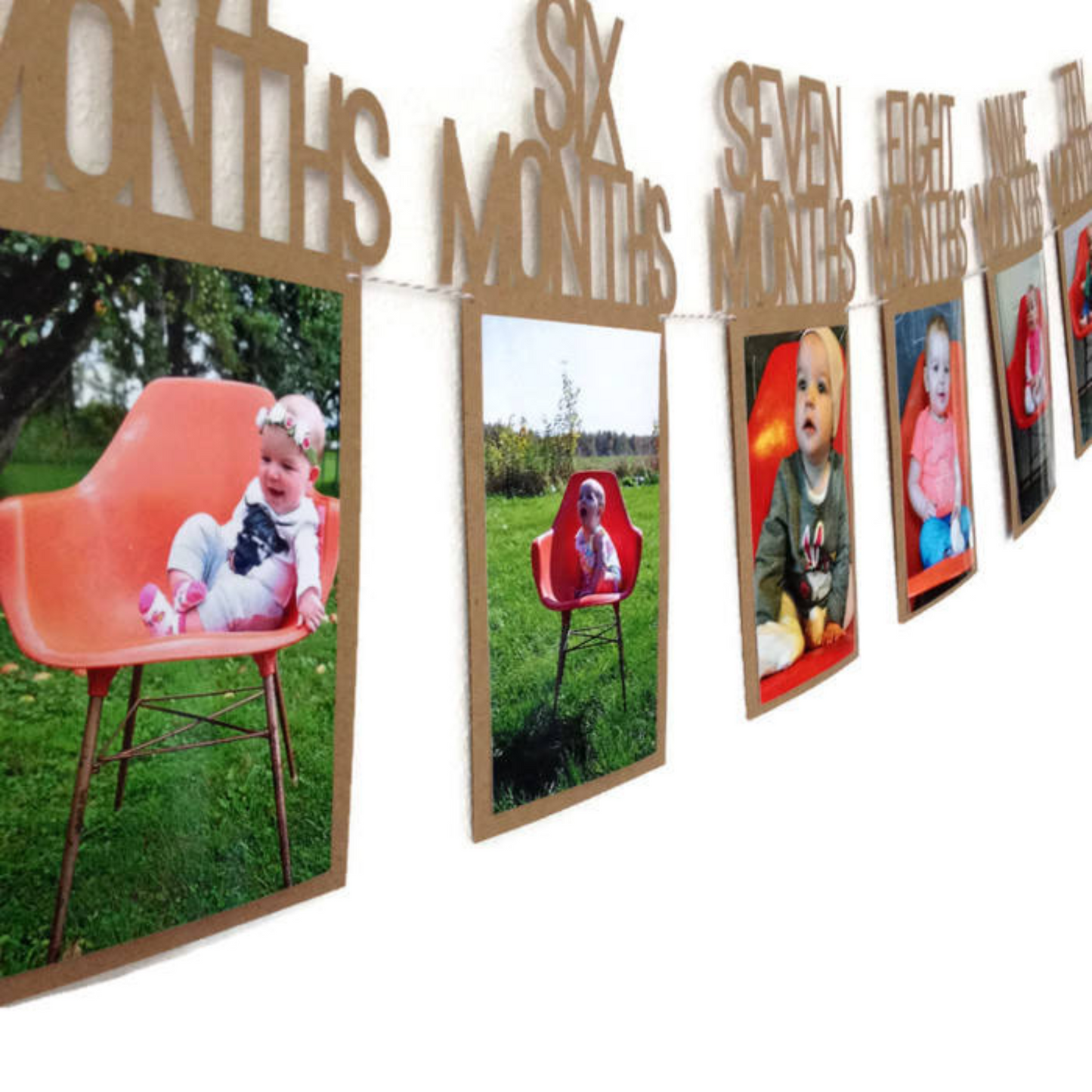 First Birthday Photo Banner