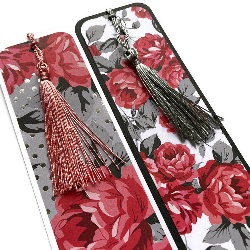 2-Pack Floral Bookmarks
