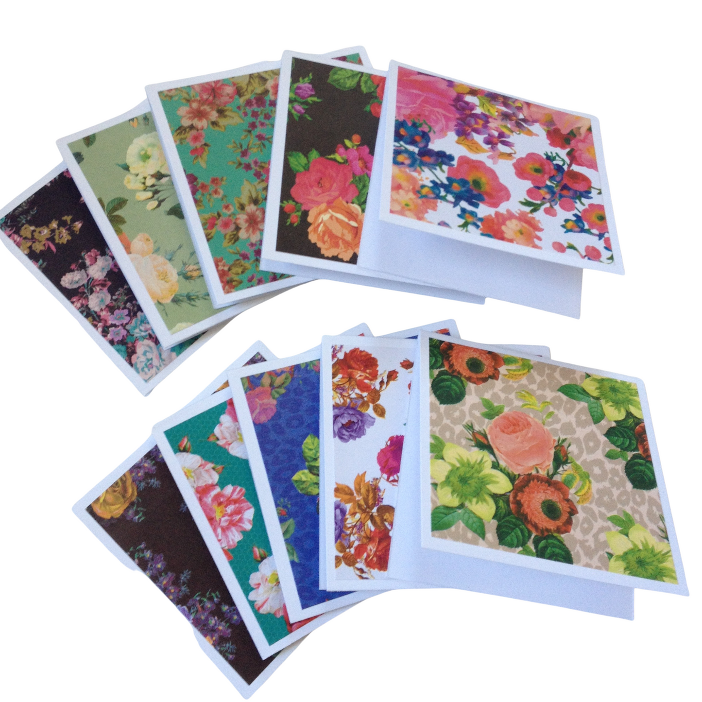 3x3 Floral Stack Note Cards